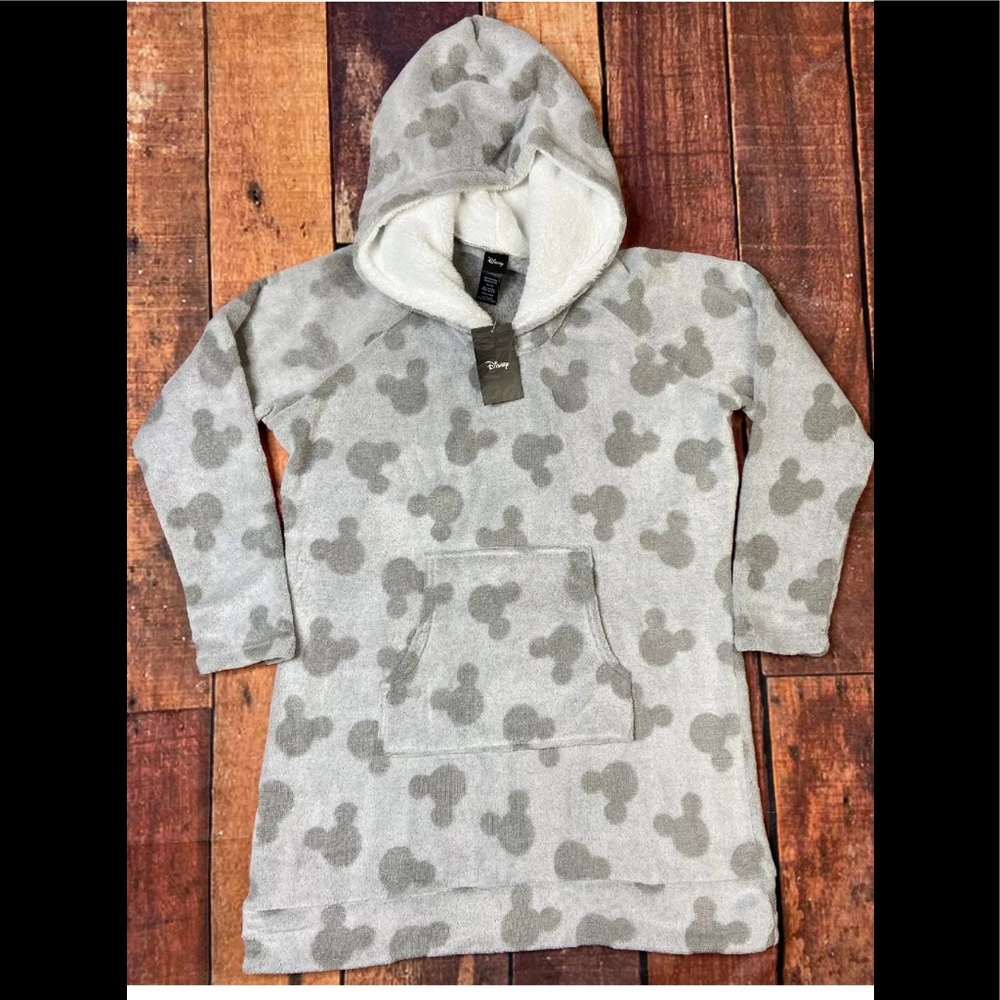 Disney Mickey Lounger with Sherpa Hood Sleepwear